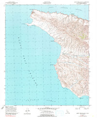 Download a high-resolution, GPS-compatible USGS topo map for Santa Cruz Island A, CA (1990 edition)