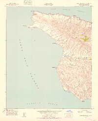preview thumbnail of historical topo map of Santa Barbara County, CA in 1943