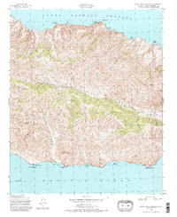 Download a high-resolution, GPS-compatible USGS topo map for Santa Cruz Island B, CA (1984 edition)