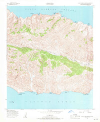 Download a high-resolution, GPS-compatible USGS topo map for Santa Cruz Island B, CA (1971 edition)