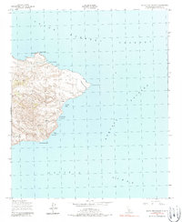 Download a high-resolution, GPS-compatible USGS topo map for Santa Cruz Island D, CA (1988 edition)