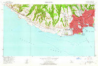 Download a high-resolution, GPS-compatible USGS topo map for Santa Cruz, CA (1961 edition)