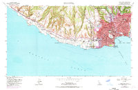 Download a high-resolution, GPS-compatible USGS topo map for Santa Cruz, CA (1969 edition)