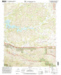 preview thumbnail of historical topo map of San Luis Obispo County, CA in 1995