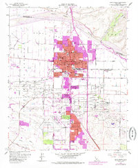 Download a high-resolution, GPS-compatible USGS topo map for Santa Maria, CA (1985 edition)
