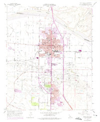 preview thumbnail of historical topo map of Santa Maria, CA in 1959