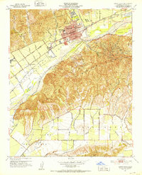 Download a high-resolution, GPS-compatible USGS topo map for Santa Paula, CA (1952 edition)