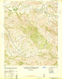 Download a high-resolution, GPS-compatible USGS topo map for Santa Rosa Hills, CA (1947 edition)