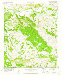 Download a high-resolution, GPS-compatible USGS topo map for Santa Rosa Hills, CA (1961 edition)
