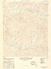 preview thumbnail of historical topo map of Santa Barbara County, CA in 1947