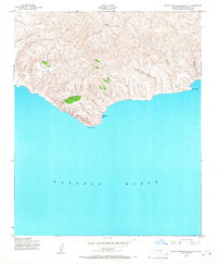 Download a high-resolution, GPS-compatible USGS topo map for Santa Rosa Island South, CA (1968 edition)