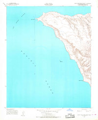 Download a high-resolution, GPS-compatible USGS topo map for Santa Rosa Island West, CA (1952 edition)