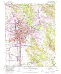 Download a high-resolution, GPS-compatible USGS topo map for Santa Rosa, CA (1975 edition)