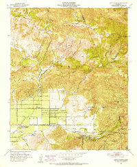 Download a high-resolution, GPS-compatible USGS topo map for Santa Susana, CA (1952 edition)