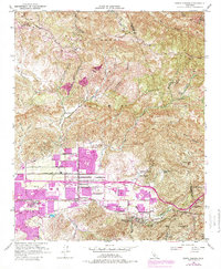 Download a high-resolution, GPS-compatible USGS topo map for Santa Susana, CA (1981 edition)