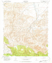 Download a high-resolution, GPS-compatible USGS topo map for Santiago Creek, CA (1974 edition)