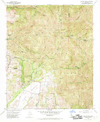 Download a high-resolution, GPS-compatible USGS topo map for Santiago Peak, CA (1969 edition)