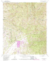 Download a high-resolution, GPS-compatible USGS topo map for Santiago Peak, CA (1988 edition)