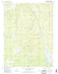 Download a high-resolution, GPS-compatible USGS topo map for Sardine Peak, CA (1987 edition)