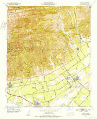 Download a high-resolution, GPS-compatible USGS topo map for Saticoy, CA (1952 edition)