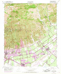 Download a high-resolution, GPS-compatible USGS topo map for Saticoy, CA (1968 edition)