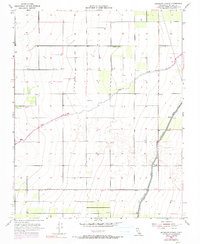 preview thumbnail of historical topo map of Tulare County, CA in 1954