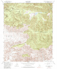 Download a high-resolution, GPS-compatible USGS topo map for Sawmill Mountain, CA (1985 edition)