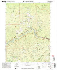 Download a high-resolution, GPS-compatible USGS topo map for Sawyers Bar, CA (2004 edition)