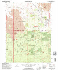 Download a high-resolution, GPS-compatible USGS topo map for Schonchin Butte, CA (1996 edition)
