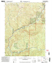 Download a high-resolution, GPS-compatible USGS topo map for Scott Bar, CA (2004 edition)