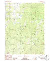Download a high-resolution, GPS-compatible USGS topo map for Scott Mountain, CA (1986 edition)