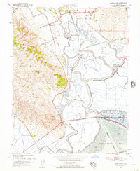 Download a high-resolution, GPS-compatible USGS topo map for Sears Point, CA (1957 edition)