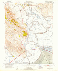 Download a high-resolution, GPS-compatible USGS topo map for Sears Point, CA (1952 edition)