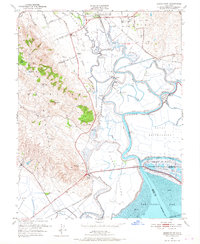 Download a high-resolution, GPS-compatible USGS topo map for Sears Point, CA (1967 edition)