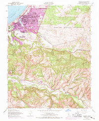 Download a high-resolution, GPS-compatible USGS topo map for Seaside, CA (1970 edition)
