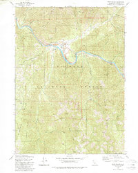 Download a high-resolution, GPS-compatible USGS topo map for Seiad Valley, CA (1988 edition)
