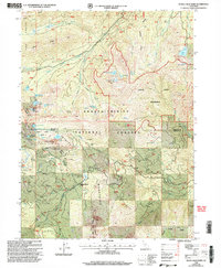 preview thumbnail of historical topo map of Siskiyou County, CA in 1998
