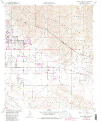 Download a high-resolution, GPS-compatible USGS topo map for Seven Palms Valley, CA (1985 edition)