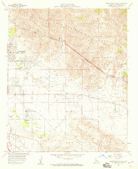 Download a high-resolution, GPS-compatible USGS topo map for Seven Palms Valley, CA (1959 edition)