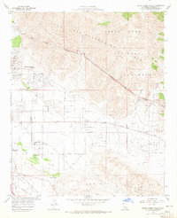 Download a high-resolution, GPS-compatible USGS topo map for Seven Palms Valley, CA (1965 edition)