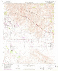 Download a high-resolution, GPS-compatible USGS topo map for Seven Palms Valley, CA (1973 edition)