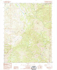 Download a high-resolution, GPS-compatible USGS topo map for Shadequarter Mtn, CA (1995 edition)