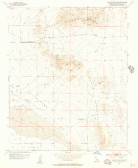 Download a high-resolution, GPS-compatible USGS topo map for Shadow Mountains, CA (1957 edition)
