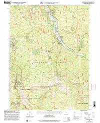 Download a high-resolution, GPS-compatible USGS topo map for Shannon Butte, CA (2001 edition)