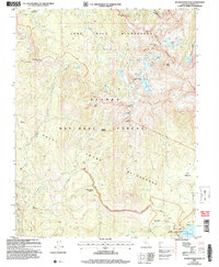 Download a high-resolution, GPS-compatible USGS topo map for Sharktooth Peak, CA (2007 edition)
