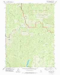 preview thumbnail of historical topo map of Shasta County, CA in 1978