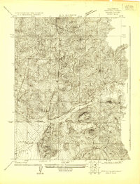 preview thumbnail of historical topo map of Siskiyou County, CA in 1922