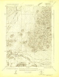 preview thumbnail of historical topo map of Siskiyou County, CA in 1922