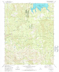 Download a high-resolution, GPS-compatible USGS topo map for Shaver Lake, CA (1987 edition)