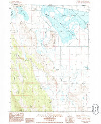 Download a high-resolution, GPS-compatible USGS topo map for Sheepy Lake, CA (1985 edition)